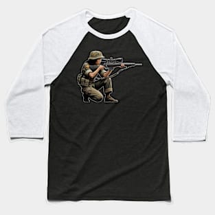 Sniper Girl Baseball T-Shirt